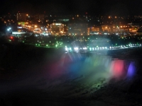 09265clrs - Pauline's 50th birthday party at Niagara Falls - The Falls from our room.JPG